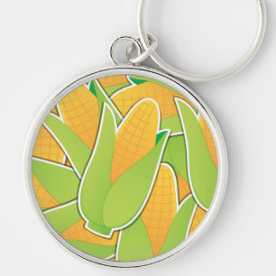 Funky corn keychain