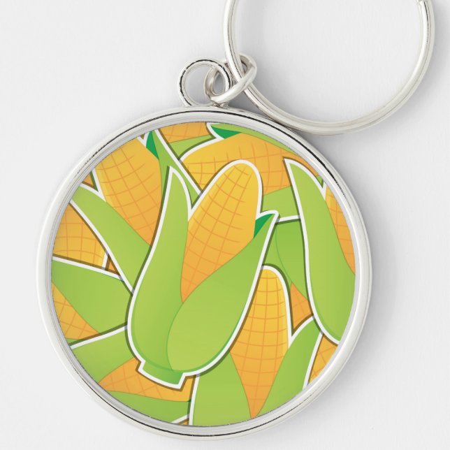 Funky corn keychain (Front)