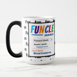 Funky Custom Meilleur Funcle Cadeau Magie Mug