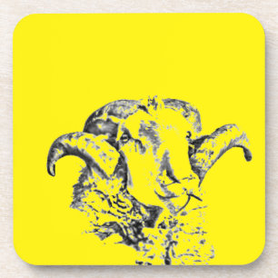 Funky Cute Sheep Ram Coaster