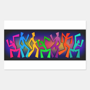 Funky Dancers Sticker