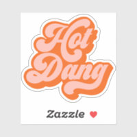 Funky Dang Vintage Police - Stickers Vinyl Coupé