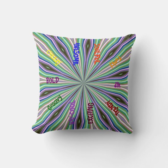 Funky Design Pillow (Front)