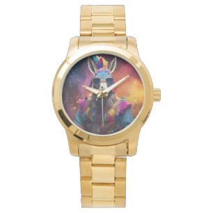 Funky Donkey Blue Glasses  Watch