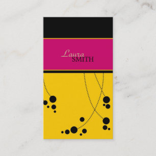 Funky Dots Business Cards