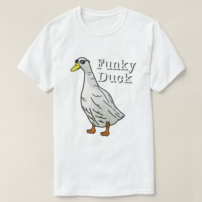 Funky Duck T-Shirt (Design Front)