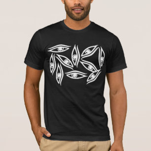 Funky Eye Eyes Pattern T-Shirt Top