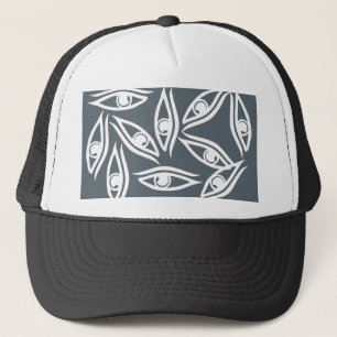 Funky Eye Pattern Product Trucker Hat