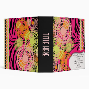 Funky + fav retro binders