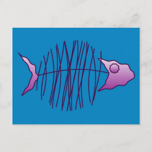 Funky Fish Postcard