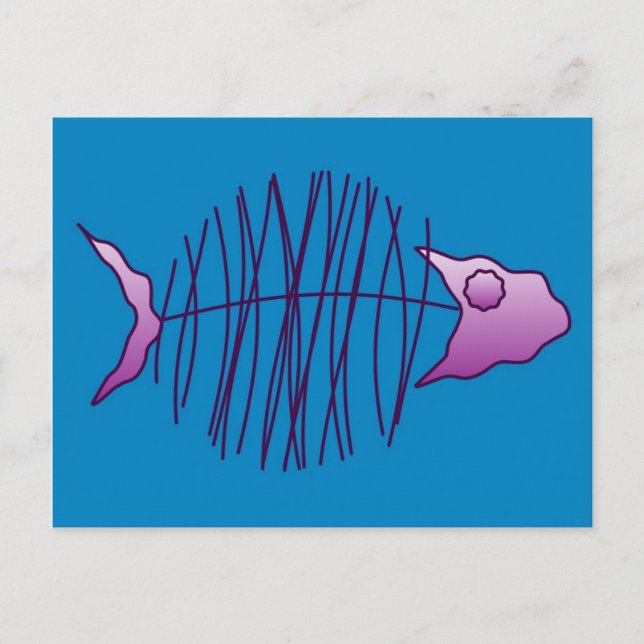 Funky Fish Postcard (Front)