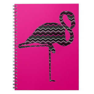 Funky flamingo notebook