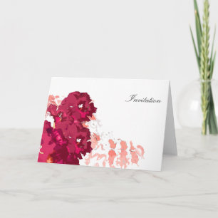 Funky Flora - Invitation