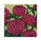 Funky Floral Peony Magnet