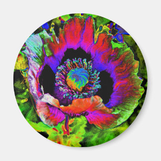 Funky Flower Magnet