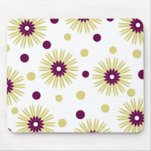 Funky flowers - Mousepad