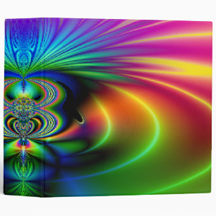 Funky Fractal 2" Avery Classeur