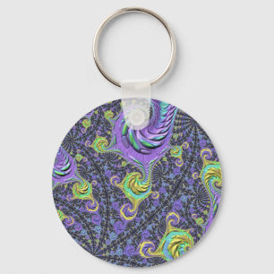 Funky Fractal Keychain