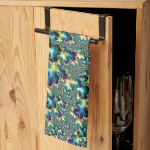 Funky Fractal Kitchen Towel
