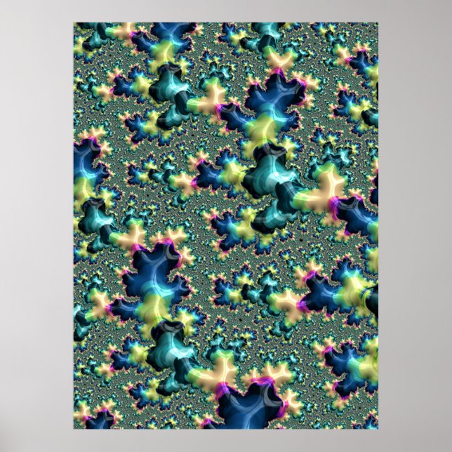 Funky Fractal Poster (Front)
