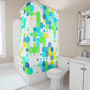 Funky Fun Vibrant Summer Colours Polka Dots Patter