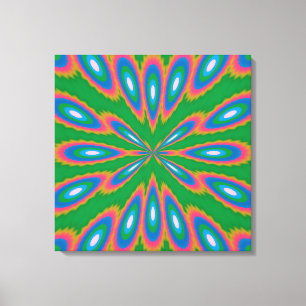 Funky Garden Canvas Print