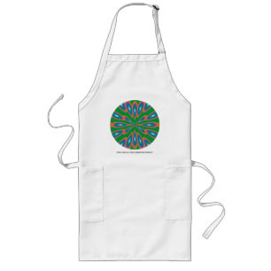 Funky Garden Long Apron