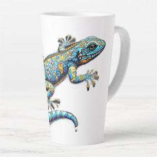 Funky Gecko Design Latte Mug