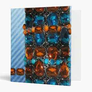 Funky Gem & Jewel Sets notebook Binder