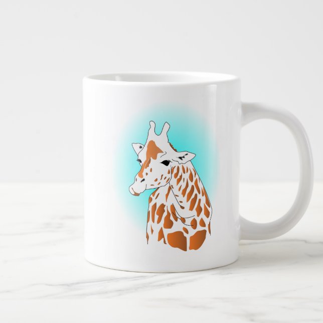 funky giraffe lovers mug (Right)