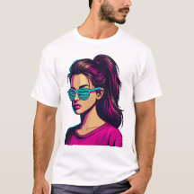 Funky Girl Cartoon