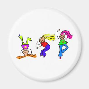 Funky Girls Magnet