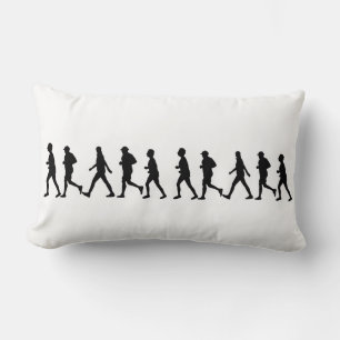 Funky 'Go Do It!' Running Jogging Pillow Cushion