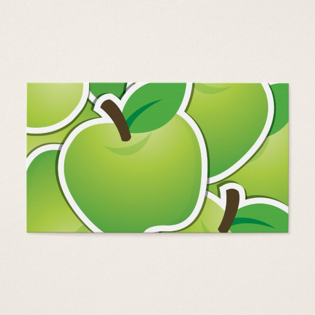 Funky green apples (Front)