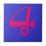 Funky House Numbers Tile<br><div class="desc">Funky house numbers</div>