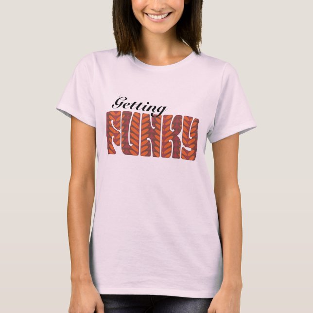 Funky (in red) T-Shirt (Front)