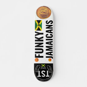 FUNKY JAMAICANS 7 3/4" Skateboard Deck