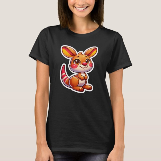 Funky Kangaroo T-Shirt (Front)