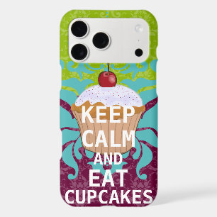 Funky KEEP CALM & Manger Cupcakes prune n'importe