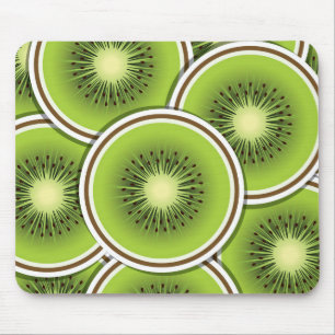 Funky kiwi fruit mouse pad