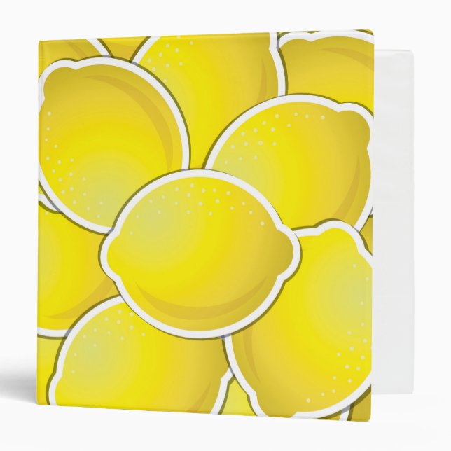 Funky lemon binder (Front/Inside)