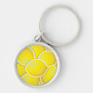 Funky lemon keychain
