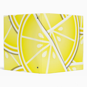 Funky lemon wedges! binder