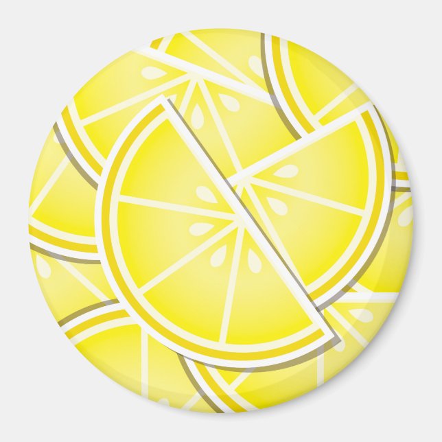 Funky lemon wedges! magnet (Front)