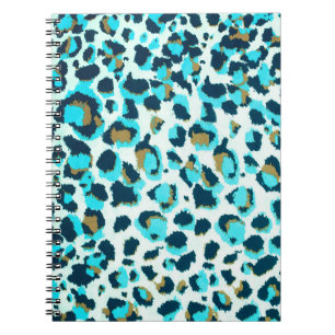 Funky Leopard Patterns Animal Zoo Art Animal Art  Notebook