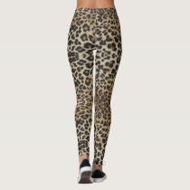 Funky Pink Leopard Print Leggings