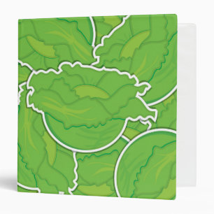 Funky lettuce binder