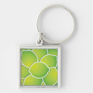 Funky lime keychain