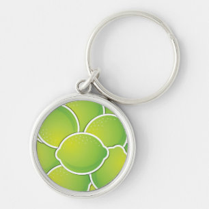 Funky lime keychain
