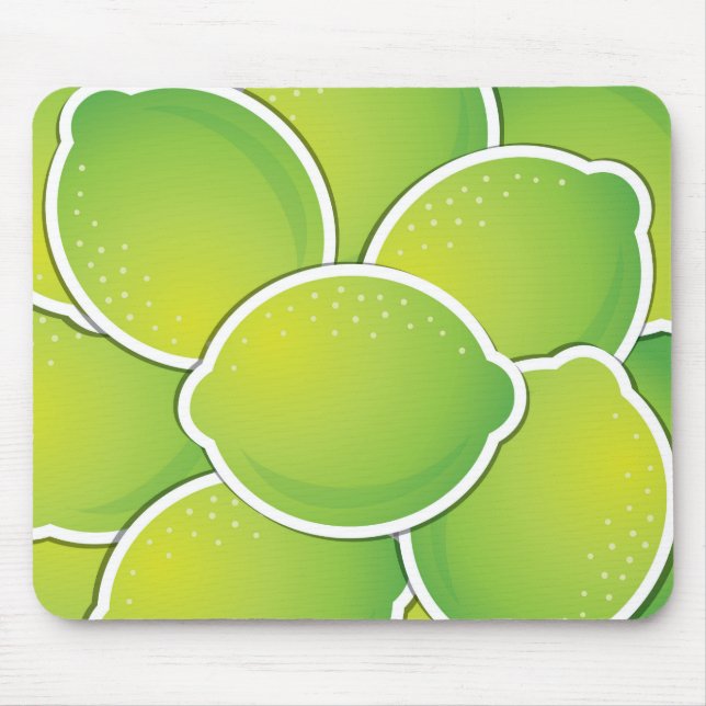Funky lime mouse pad (Front)